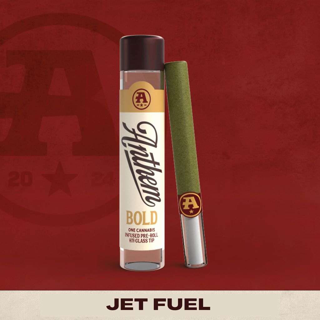 ANTHEM - Anthem - Infused Preroll - Bold Glass Tip - Jet Fuel - 1 g