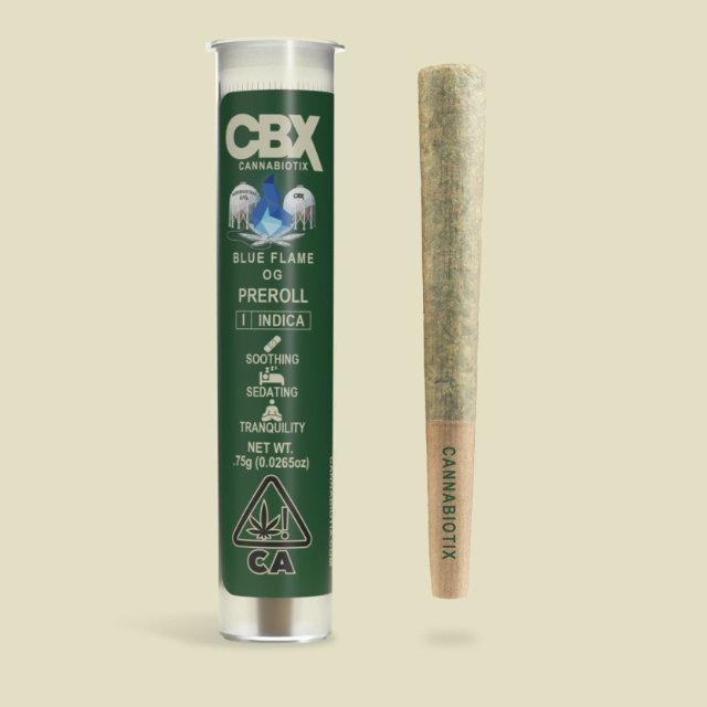 Blue Flame OG Preroll (0.75g) [I]