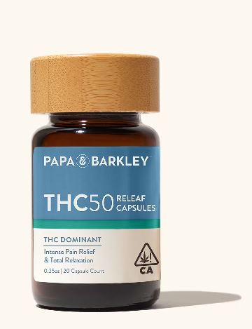 THC RELEAF CAPSULE (50MG)(20CT)