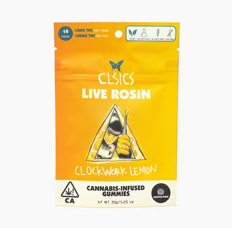 CLOCKWORK LEMON GUMMIES [S] - 100MG GUMMY - CLSICS