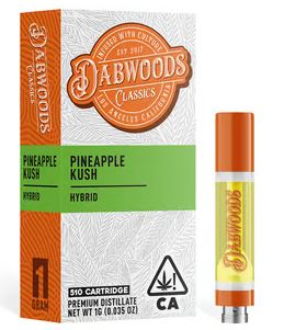 PINEAPPLE KUSH [H] -1G - 510 THREAD - DABWOODS