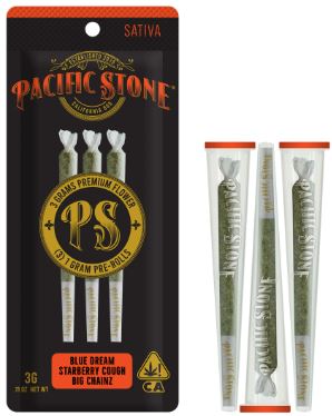 3PK - 1G PREROLL - SATIVA VARIETY [S]