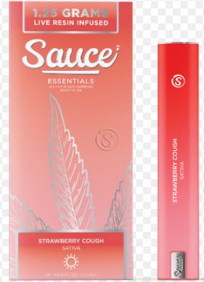 STRAWBERRY COUGH [S] - RTU - 1.25G LIVE RESIN - SAUCE ESSENTIALS