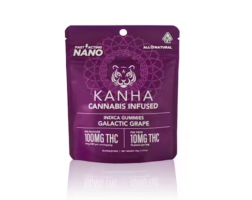 GALACTIC GRAPE NANO 10PC GUMMIES (100MG) [I]