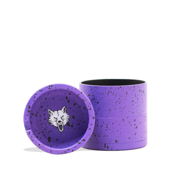 BEVEL 65MM 4PC GRINDER ( PURPLE - BLACK SPATTER )