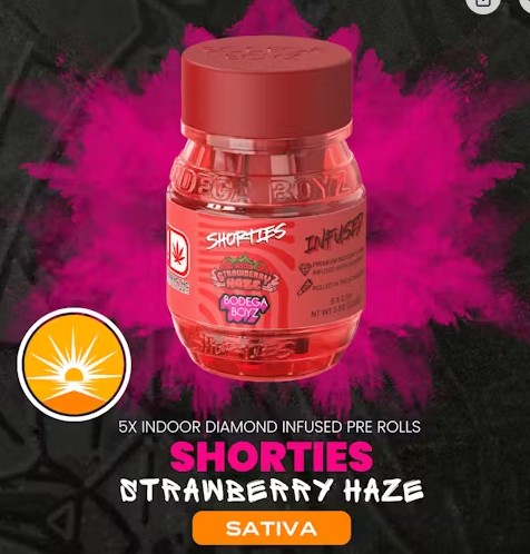 STRAWBERRY HAZE [S] - 5PK/0.7G INFUSED PREROLL