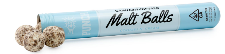 MALT BALLS - COOKIES N' CREAM (100MG) [H]
