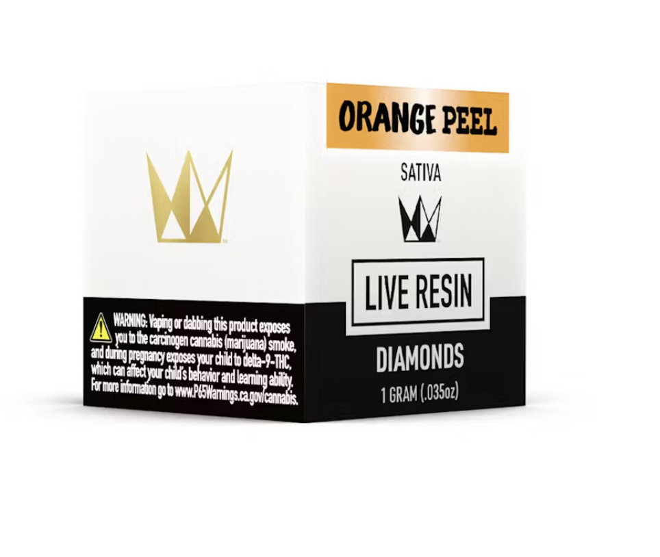 ORANGE PEEL LIVE RESIN DIAMONDS [H] - 1G DIAMONDS - WEST COAST CURE