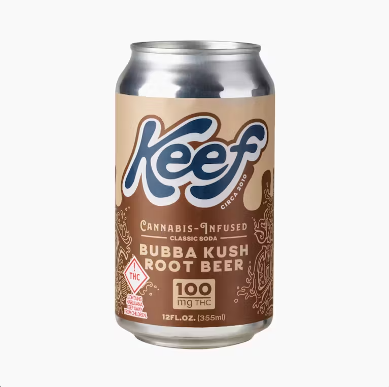 BUBBA KUSH ROOT BEER 12OZ (100MG)