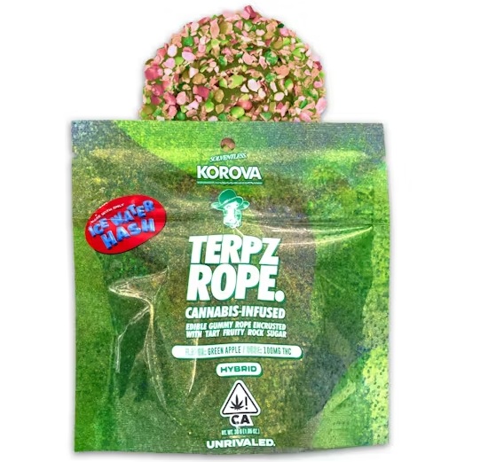 100MG ROPE - GREEN APPLE TERP ROPEZ [H] SOLVENTLESS