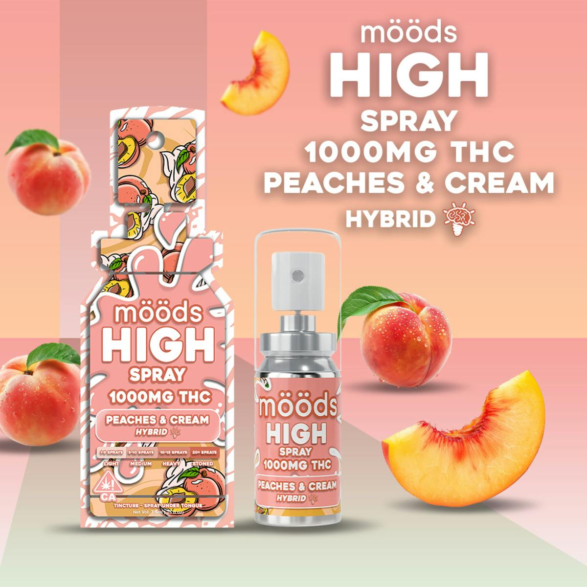 PEACHES & CREAM [H] HIGH - 1000MG SPRAY