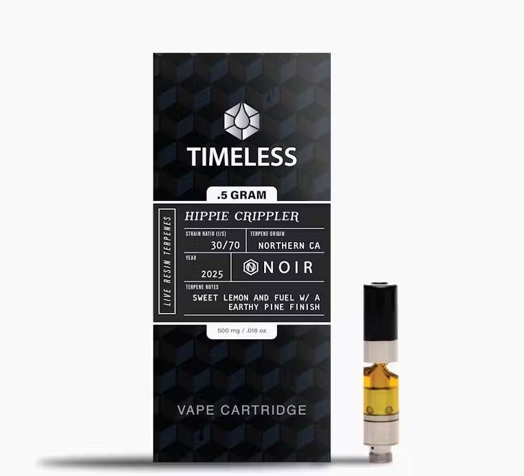 HIPPIE CRIPPLER (1G) [S/H] NOIR - LIVE RESIN 510 THREAD
