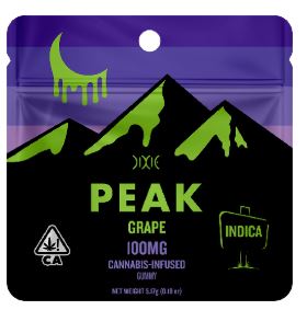 PEAK SINGLES - GRAPE (100MG) [I]