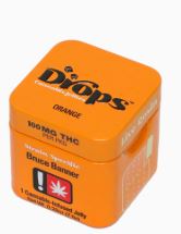 ORANGE SINGLES LIVE ROSIN GUMMIES 2PC(100mg)[S]