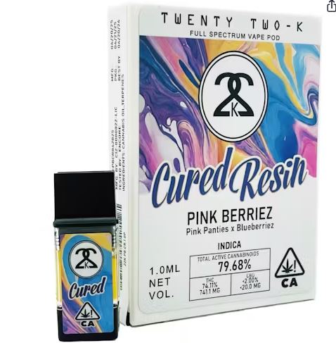 POD - CURED RESIN - PINK BERRIEZ [H] (1G)