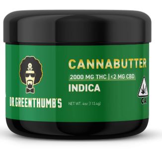 CANNABUTTER JAR [I] DGT - 2000MG