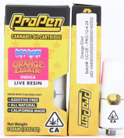 ORANGE COOKIES [H] 510 THREAD (1G)