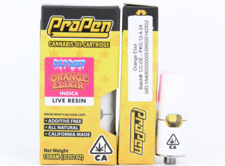 ORANGE ELIXER [H] (1G) - 510 THREAD - LIVE RESIN