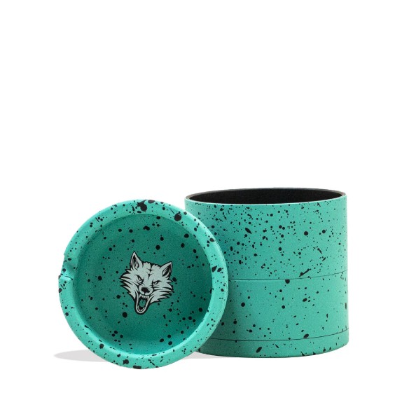 BEVEL 65MM 4PC GRINDER ( TEAL - BLACK SPATTER )