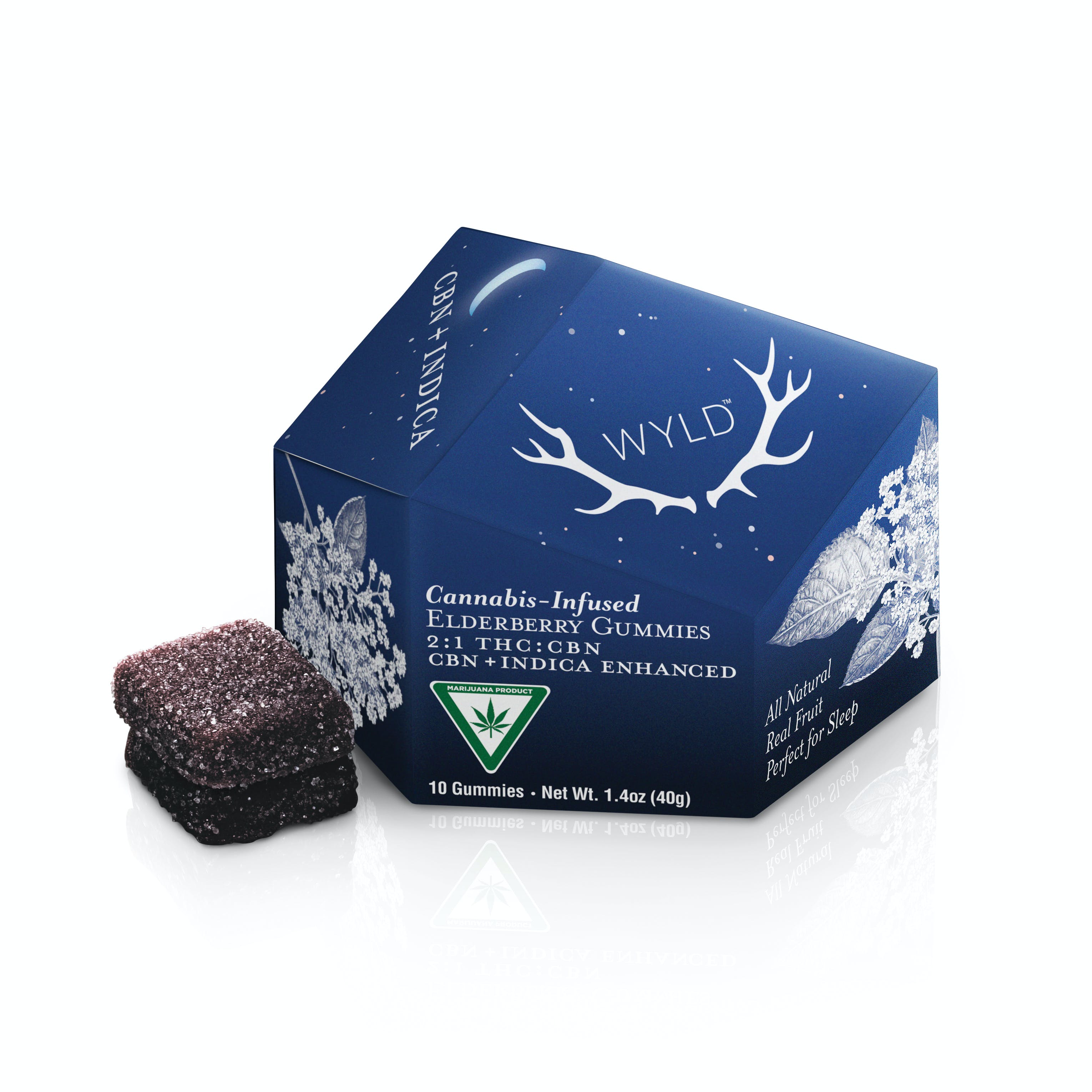 ELDERBERRY [I] - 2:1 THC:CBN GUMMIES - 100 mg