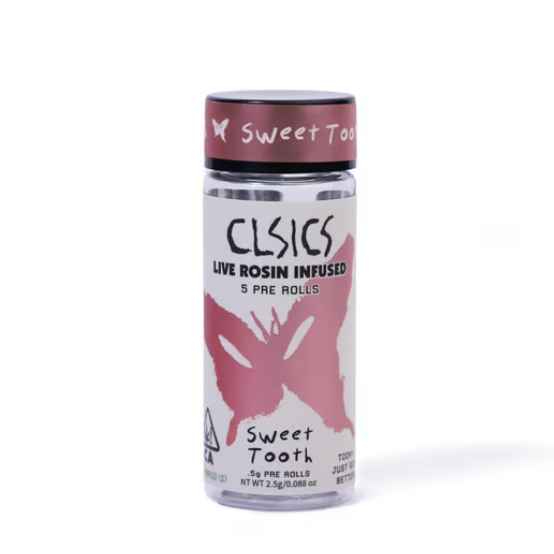 SWEET TOOTH - 2.5G ROSIN INFUSED PREROLL 10PK - CLSICS