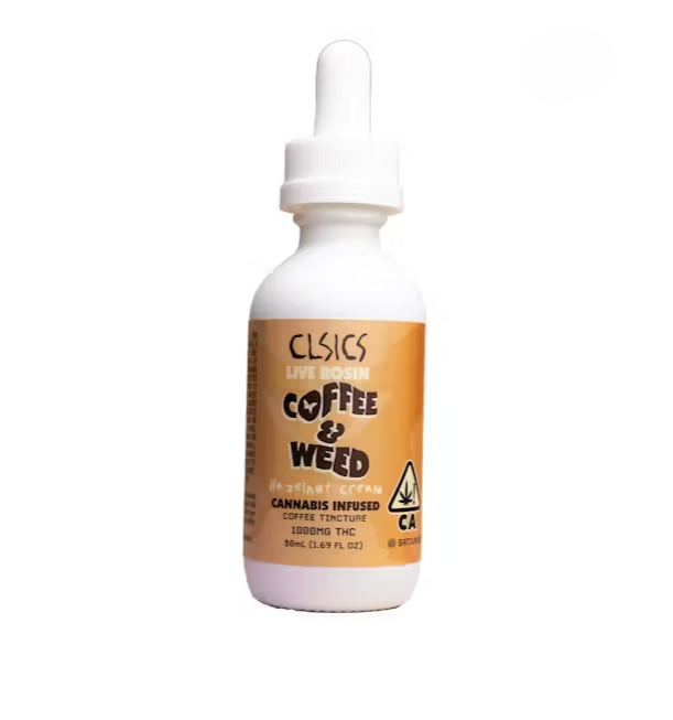 COFFEE & WEED : HAZELNUT CREAM (1000MG/50ML) [S] - CLSICS