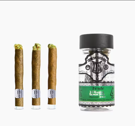 VERDE 3PK BLUNTITO [S] - 2.55G SILVER DIAMOND BLUNT
