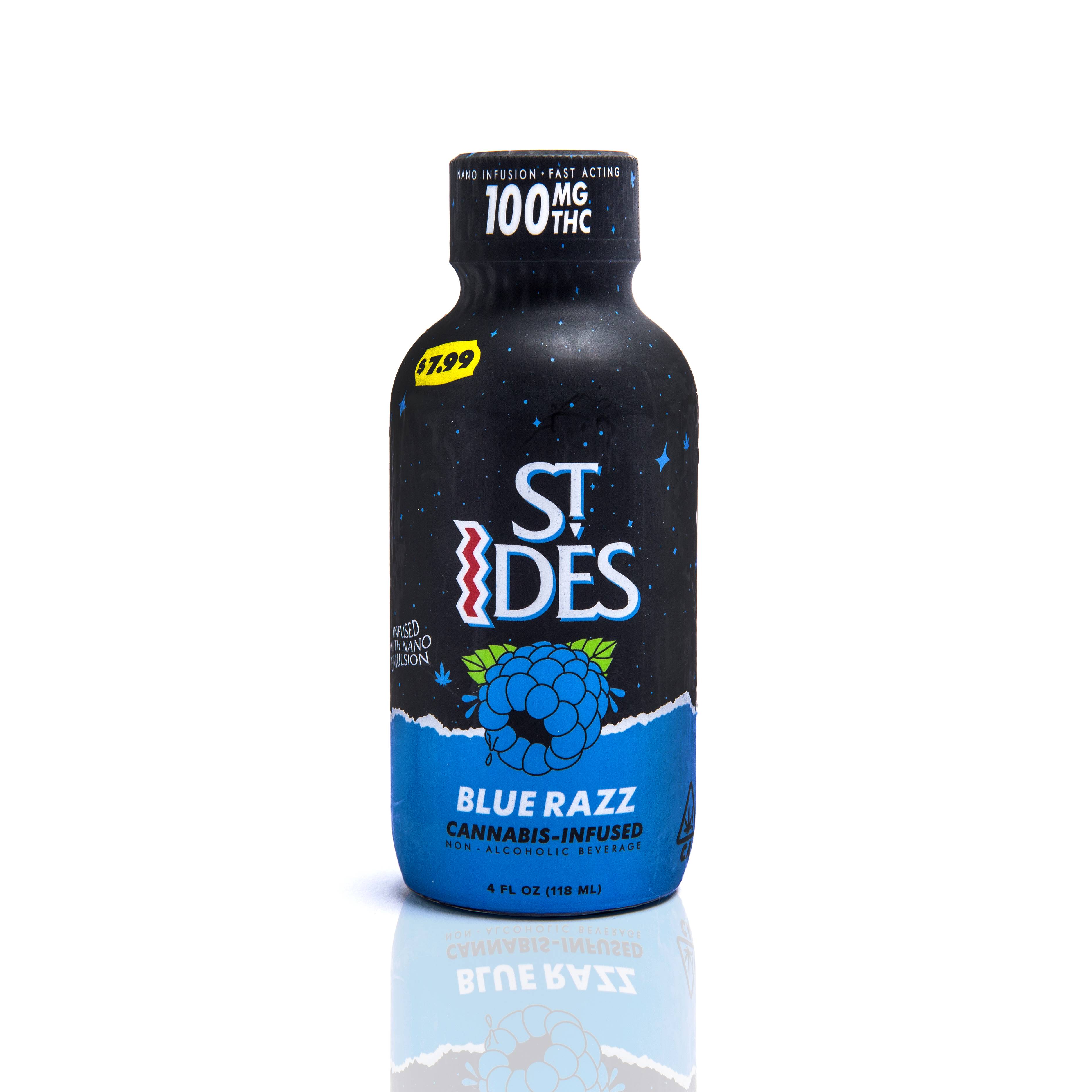 BLUE RAZ SHOT (100mg) [H]