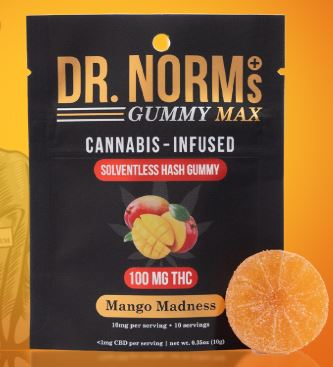 MAX MANGO MADNESS HASH GUMMY (100MG) SINGLE[]