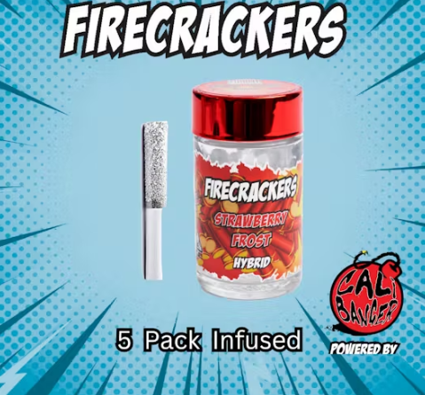 STRAWBERRY FROST [H] - 5PK (3.5G) SAUCE INFUSED PREROLL