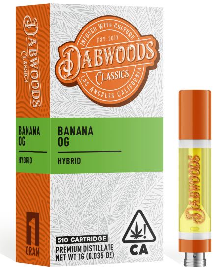 BANANA OG - 1G - 510 THREAD [H] - DABWOODS