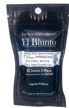 CHIRON PASSION [S] JOINTO - 3PK/0.6G HASH INFUSED