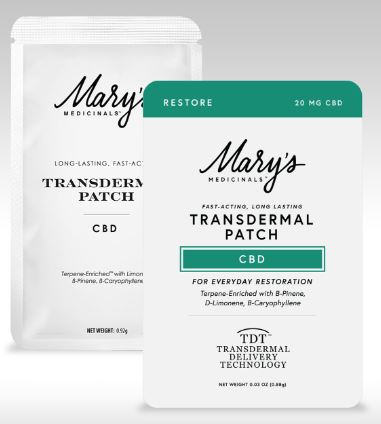 RESTORE CBD SINGLE TRANSDERMAL PATCH (20MG)