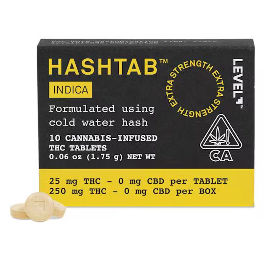HASHTAB INDICA 10PC (1000MG)