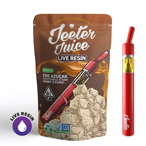 THE AZUCAR STRAW LIVE RESIN RTU(0.5G)[H] - JEETER JUICE