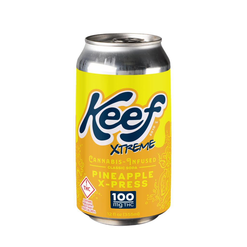 PINEAPPLE X-PRESS XTREME CLASSIC SODA 12OZ - 100MG