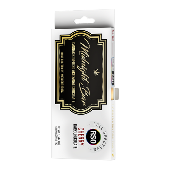 CHERRY DARK CHOCOLATE RSO BAR | 200MG