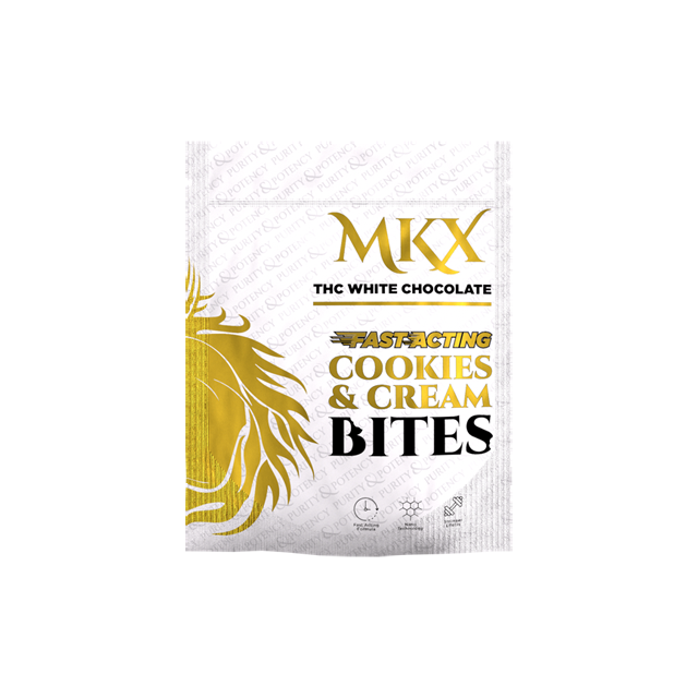 COOKIES AND CREAM BITES WHITE CHOCOLATE | 100MG