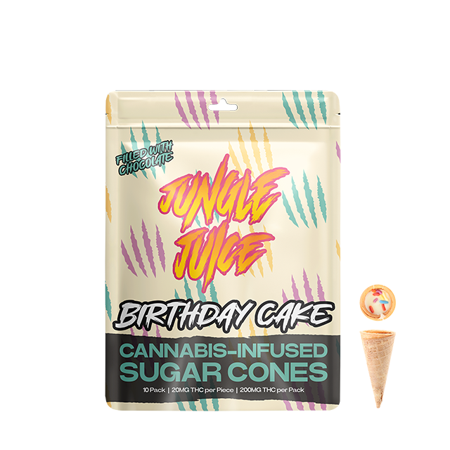 BIRTHDAY CAKE CONES | 200MG