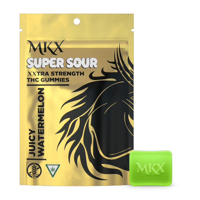 JUICY WATERMELON SUPER SOUR GUMMIES | 200MG