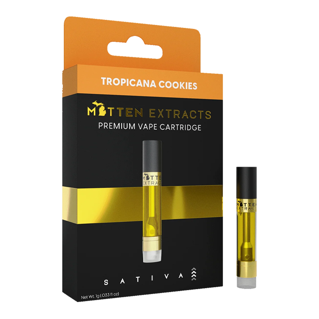 Mitten Extracts Tropicana Cookies Cart 1g