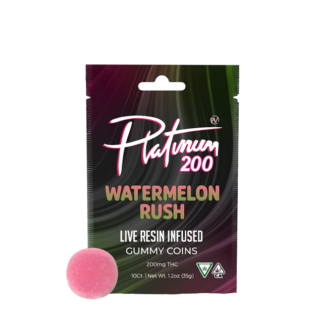 WATERMELON RUSH LIVE RESIN | GUMMY | 200MG