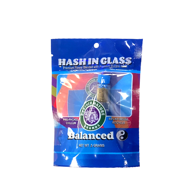 BROTHER NATURE BRANDS | HASH IN GLASS BALANCED | 0.5G – Premium ...