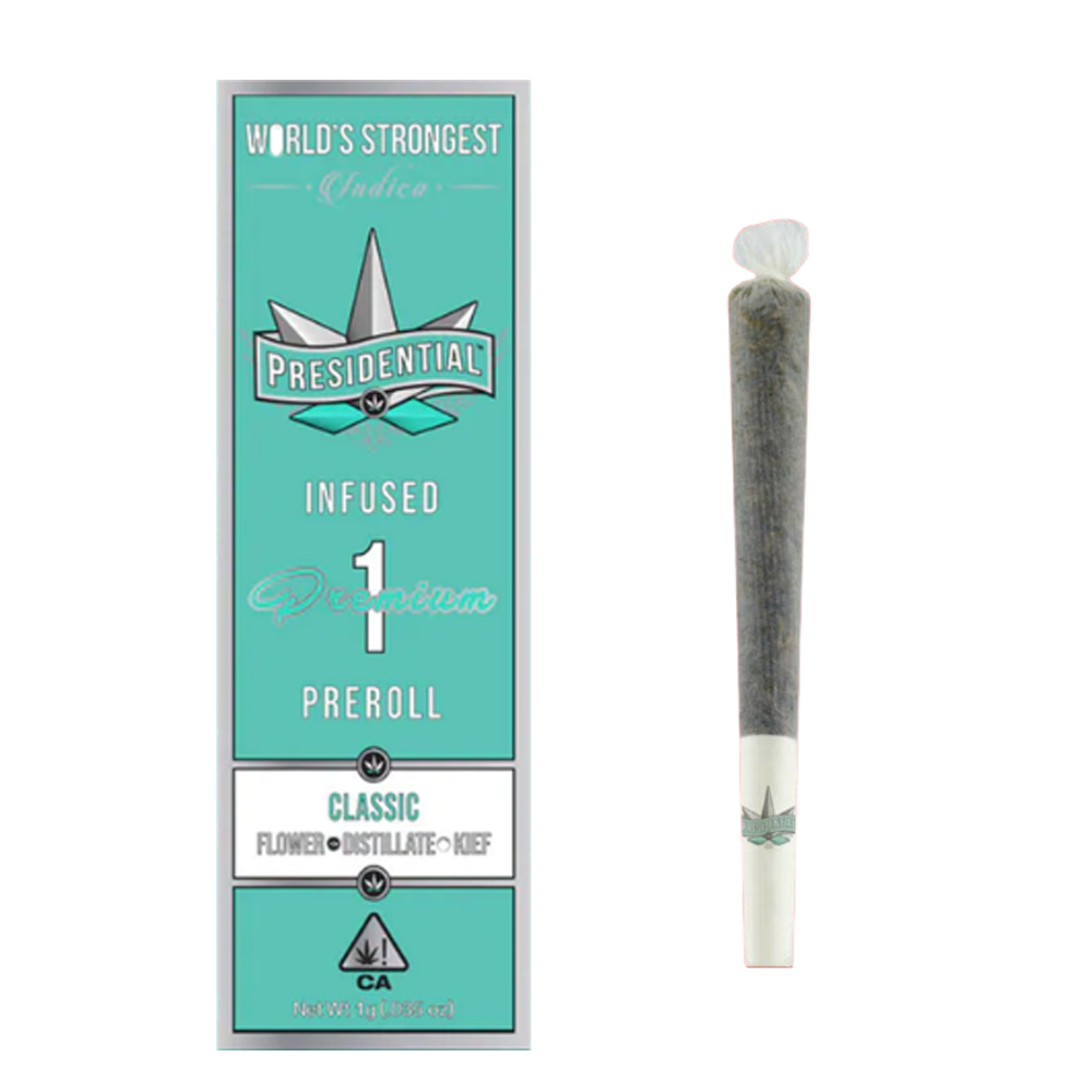 PRESIDENTIAL | PRESIDENTIAL OG INFUSED | PREROLL | 1G – Premium ...