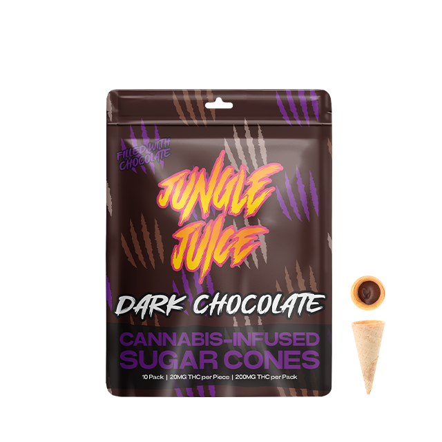 DARK CHOCOLATE CONES | 200MG