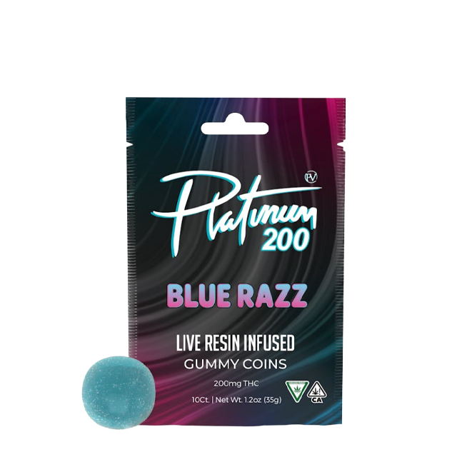 BLUE RAZZ LIVE RESIN | GUMMY | 200MG