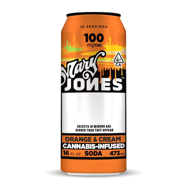 Mary Jones | Orange & Cream Soda | 100mg