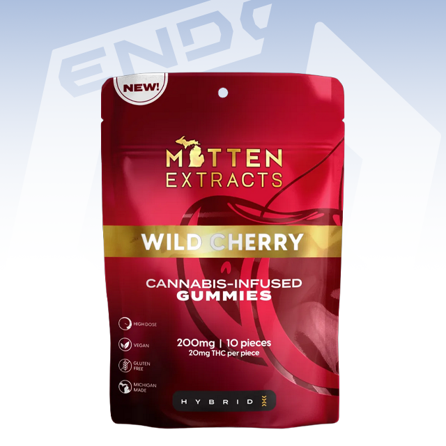 WILD CHERRY FRUIT CHEWS | GUMMIES | 200MG