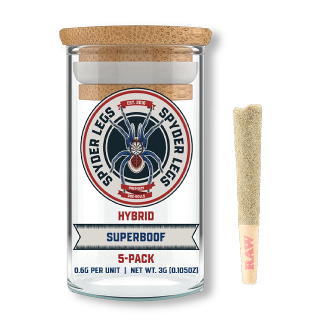 SUPERBOOF INFUSED 5PK | PREROLLS | 3G