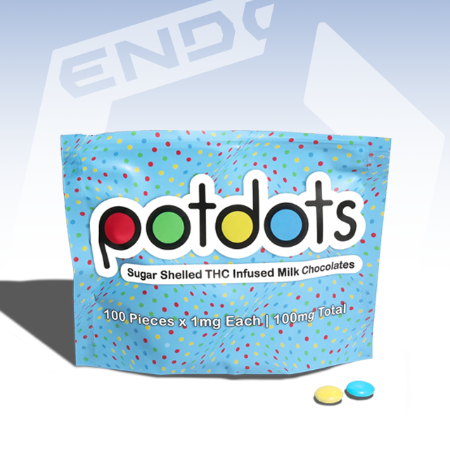 MILK CHOCOLATE POTPOTS | 100MG